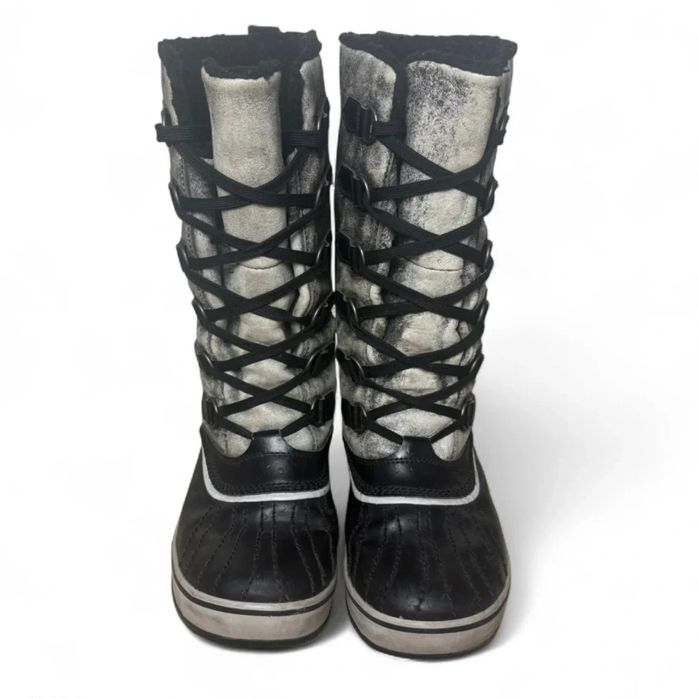 Sorel Women’s Snow Boots Size 9 | Waterproof Tall Lace-Up Winter Boot